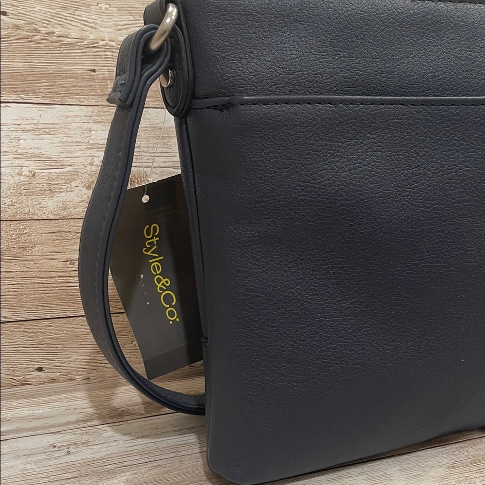 Style & Co.‎ Navy Blue Small Crossbody Bag NWT - Picture 7 of 8